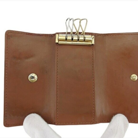 LOUIS VUITTON Key Case Verni Bronze () Patentorza-Authentic USED - Picture 8 of 9